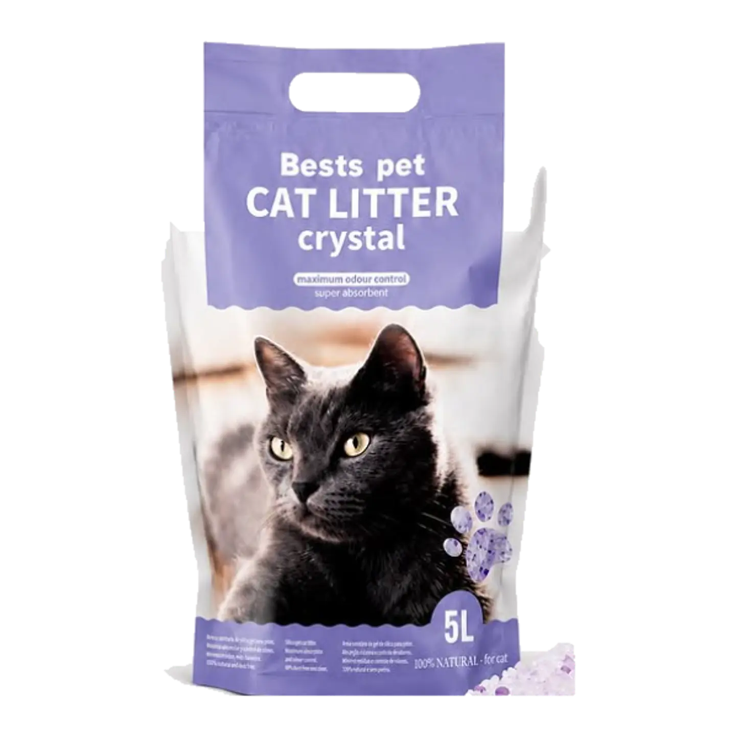 Arena Sanitaria para Gato Best Pets Cristal 5 Lt 1