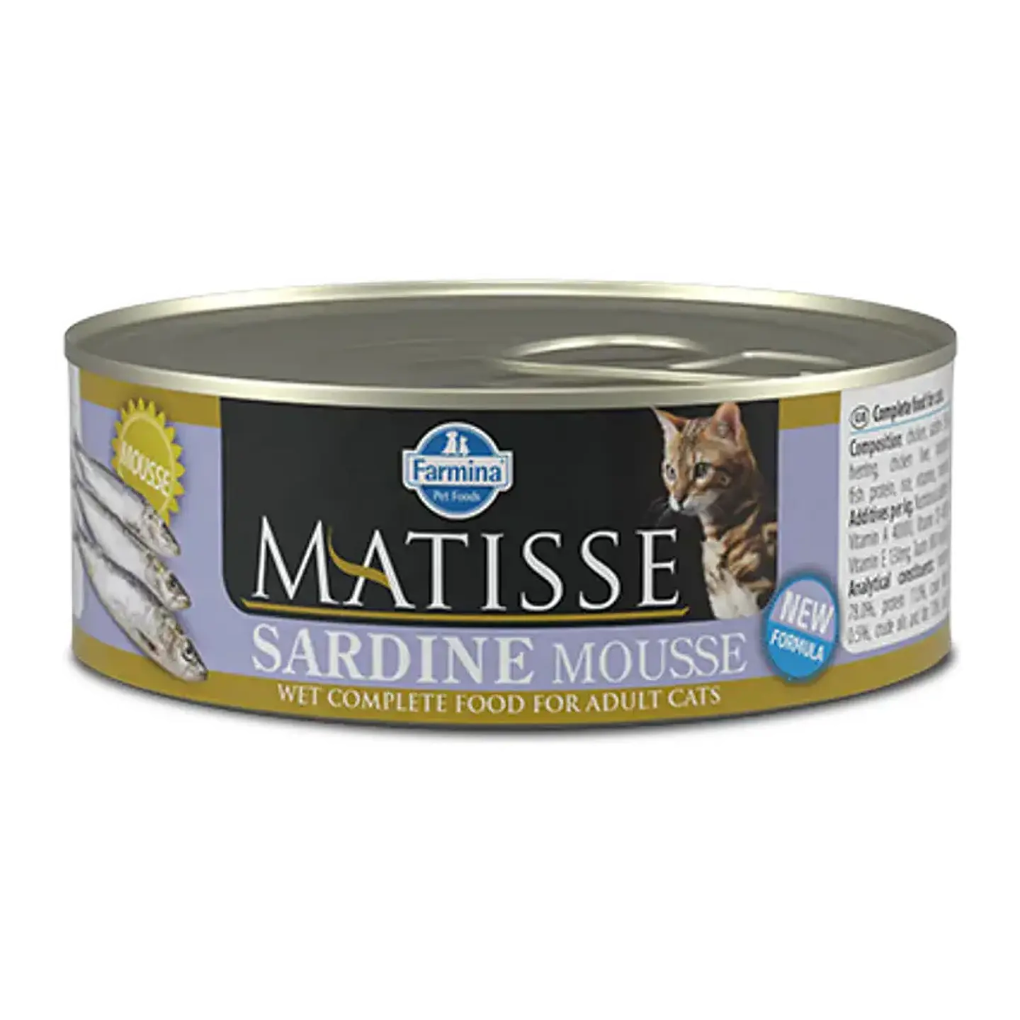 Alimento Húmedo Matisse Gato Adulto Sardina 85 g 1