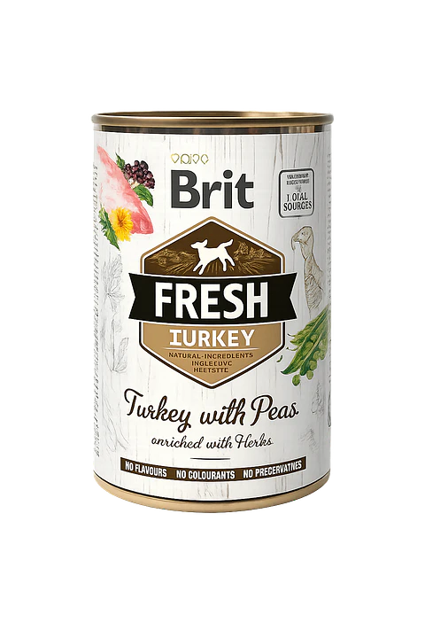 Brit Fresh Pavo con Arvejas para Perro 400 g