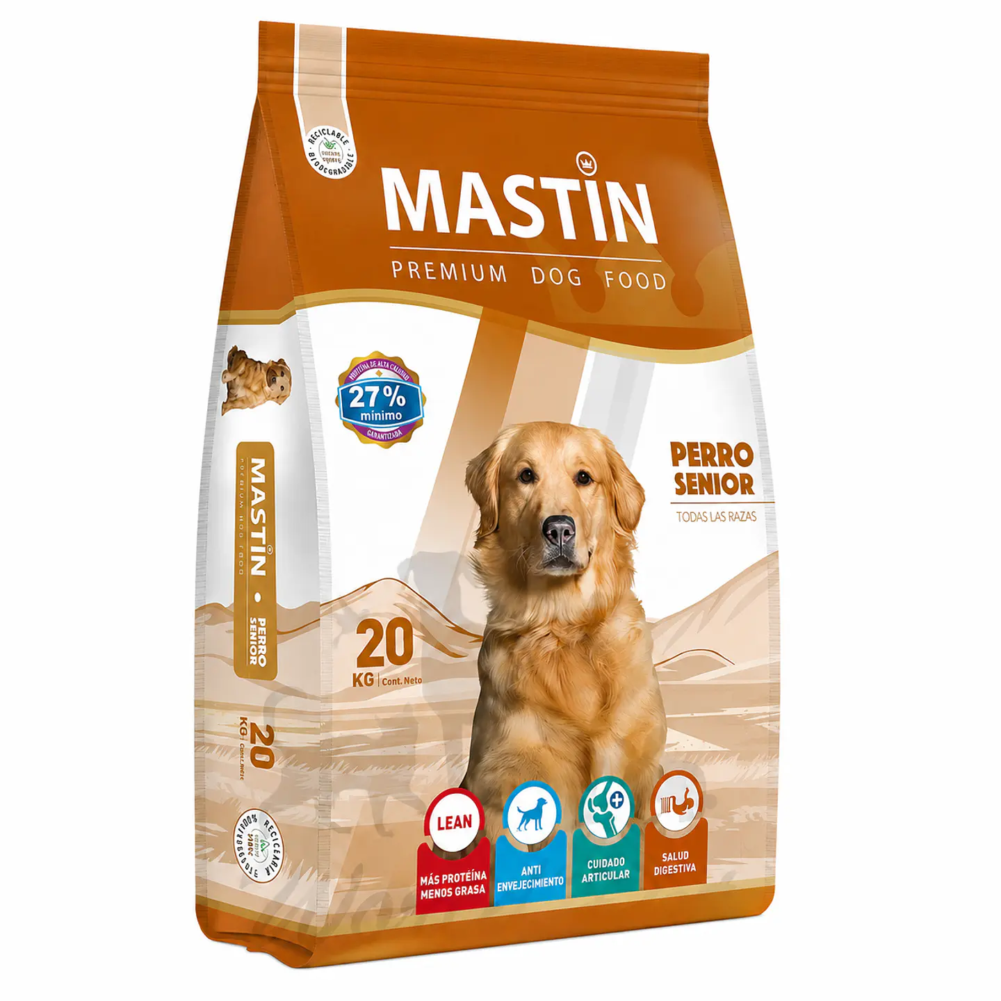Mastin Premium Perro Senior 20 Kg 1