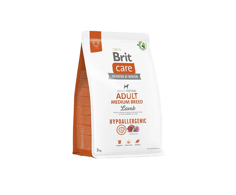 Brit Care Dog Hypoallergenic Adult Medium Breed 3 Kg