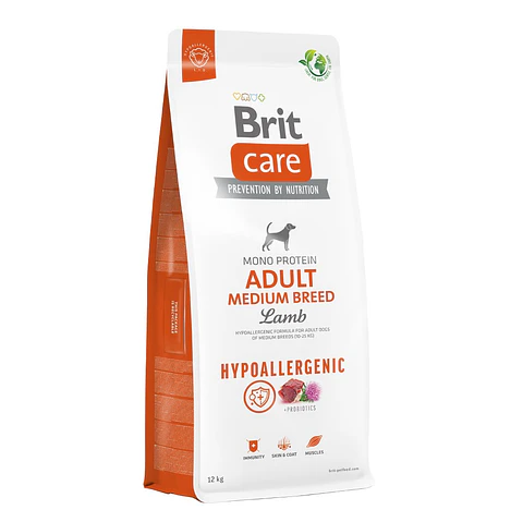 Brit Care Dog Hypoallergenic Adult Medium Breed 12 Kg