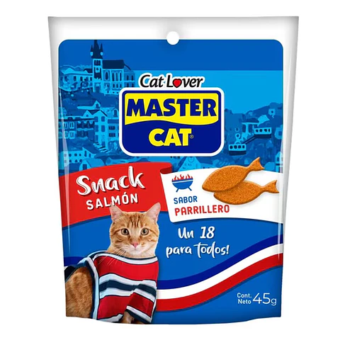 Master Cat Snack Salmón a la Parrilla 45 g