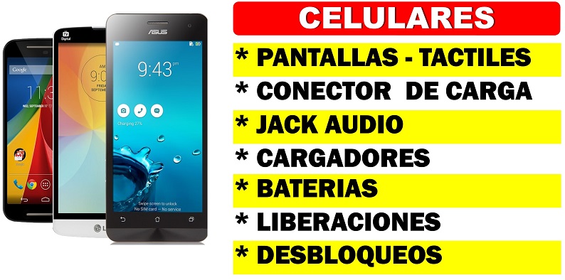 SERVICIO TECNICO PARA CELULARES, TABLET