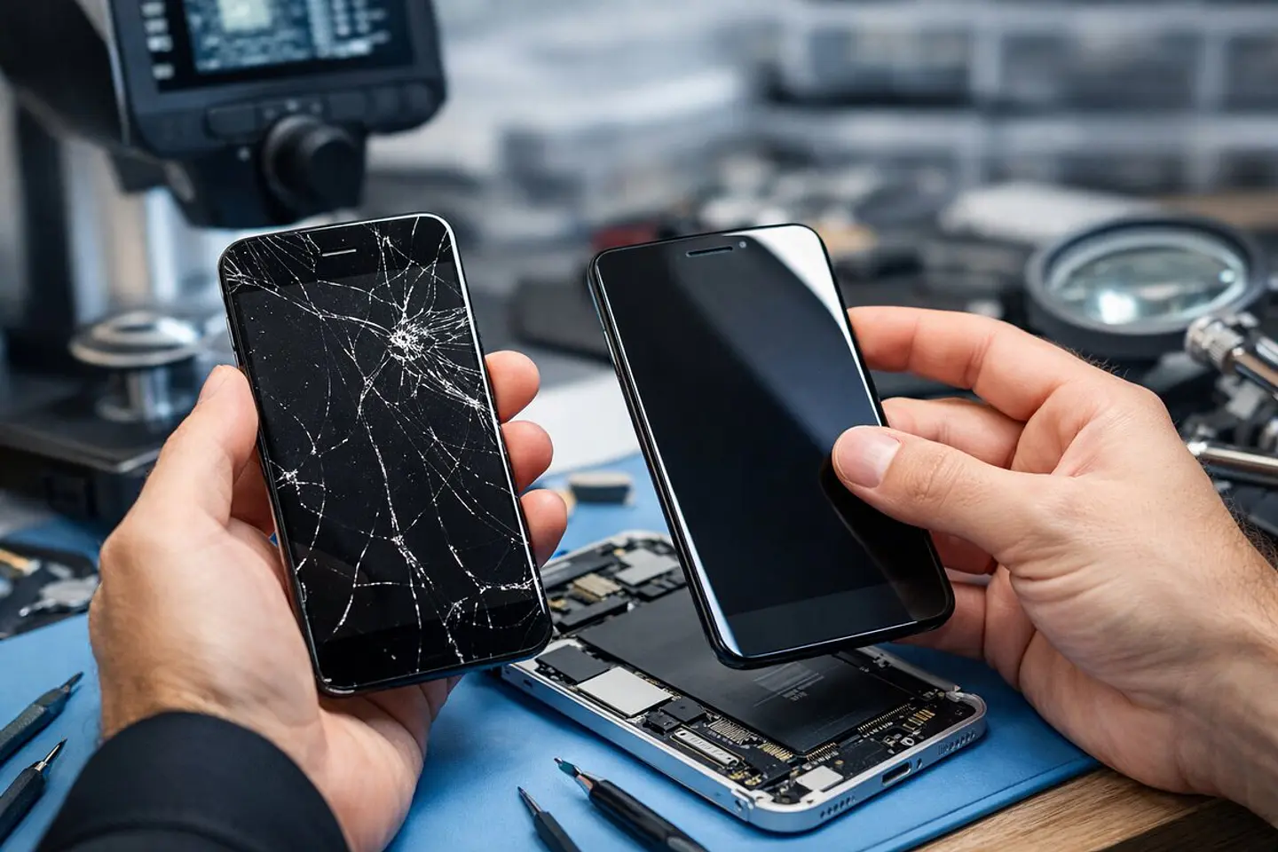 Reparamos todas las marcas  y modelos de telefonos Celulares