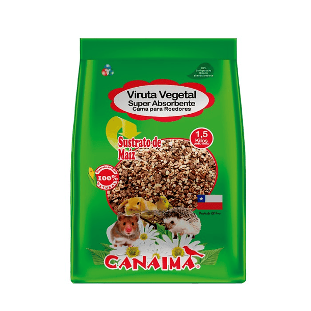 VIRUTA VEGETAL CANAIMA 1.5 KG 