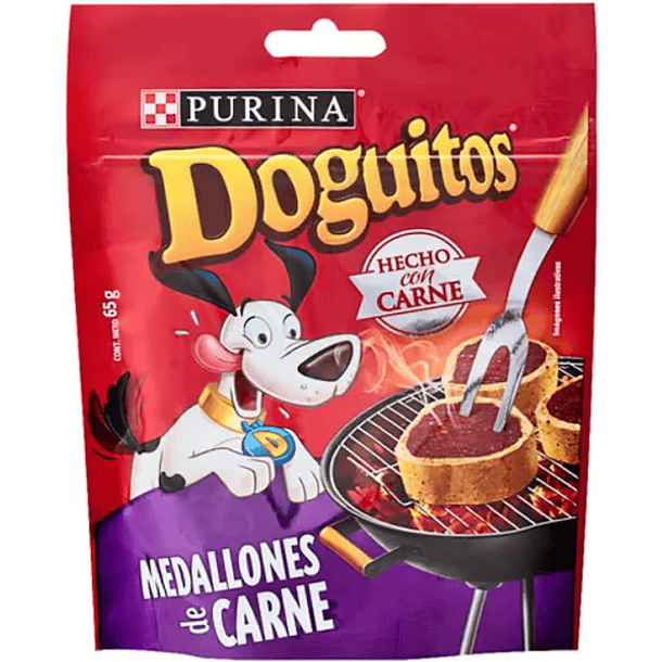 DOGUITOS MEDALLONES DE CARNE 65 g 