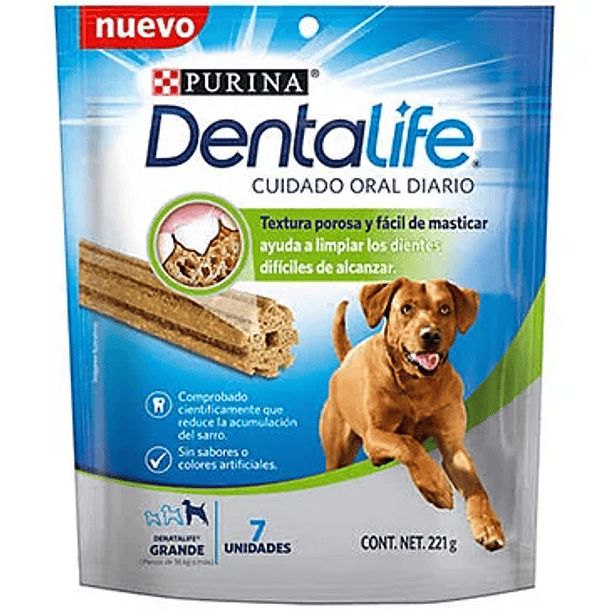 DENTALIFE PERRO RAZAS GRANDES 196 g 