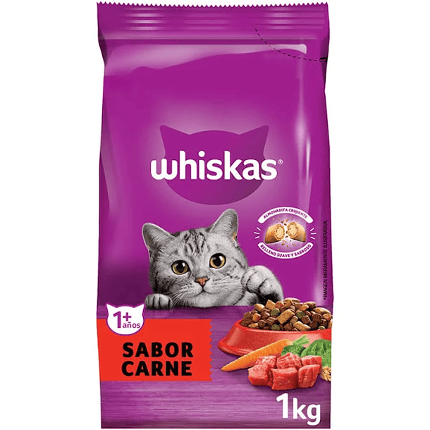 WHISKAS ADULTO CARNE 10 KG 