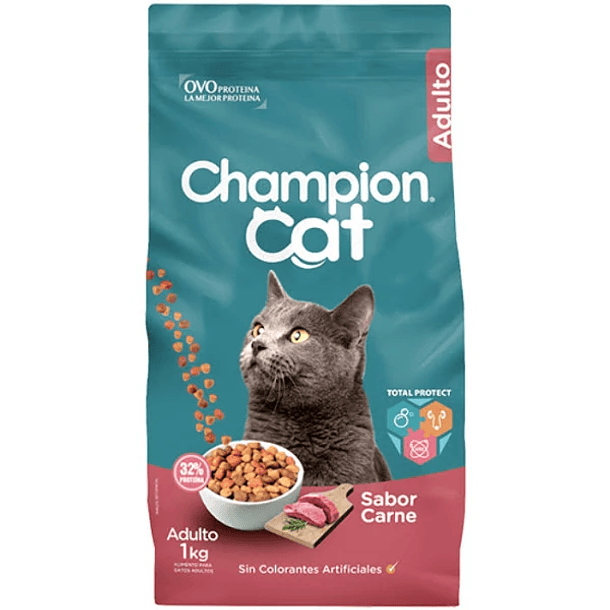 CHAMPION CAT ADULTO CARNE 20 KG 