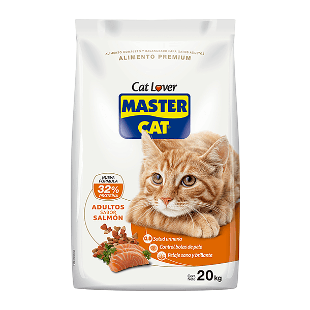 MASTER CAT ADULTO SALMON 20 KG 