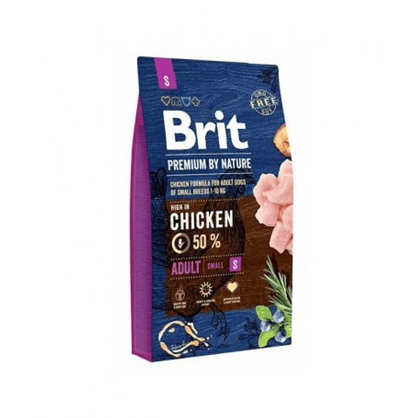 BRIT PREMIUM BY NATURE ADULT SMALL 3 KG 