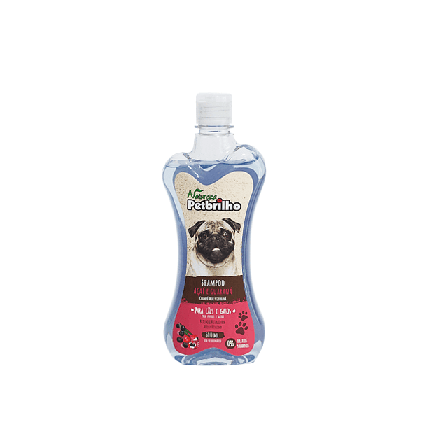 SHAMPOO PETBILHO ACAÍ & GUARANÁ 500 ML 