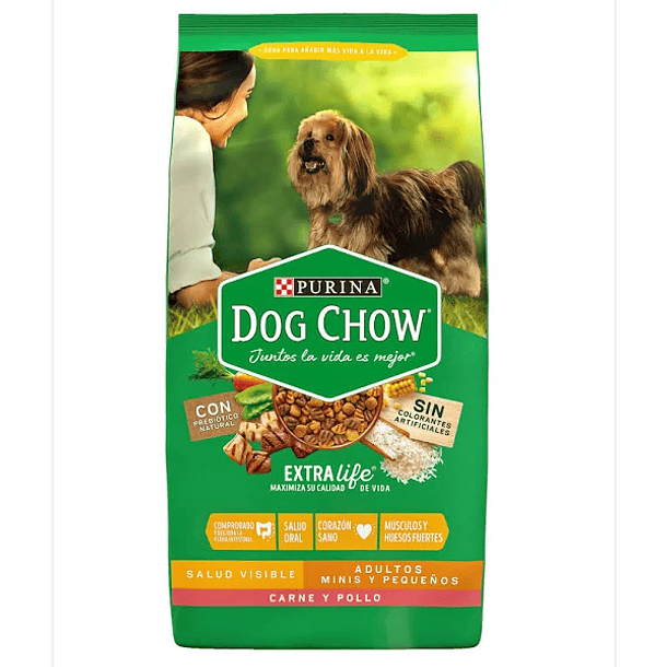 DOG CHOW ADULTOS MINIS Y PEQUEÑOS 18 KG 