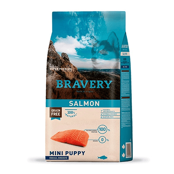BRAVERY SALMON MINI PUPPY 7 KG 