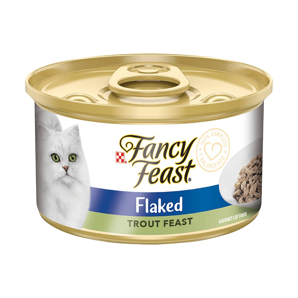 LATA FANCY FEAST TRUCHA 85 G 