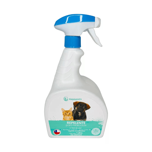 REPELENTE PARA MASCOTAS HAPPY PETS 1 L 