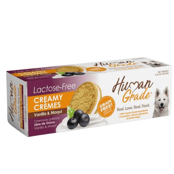 GALLETAS PARA PERRO HUMAN GRADE VAINILLLA MAQUI 120 gr 