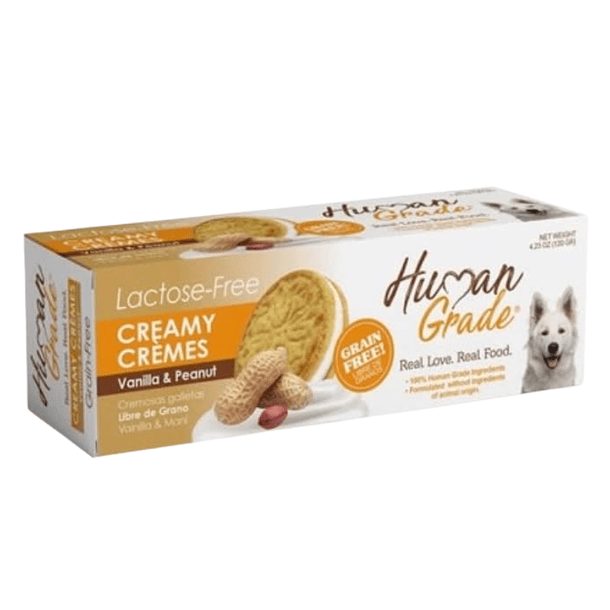 GALLETAS PARA PERRO HUMAN GRADE VAINILLLA MANI 120 gr 