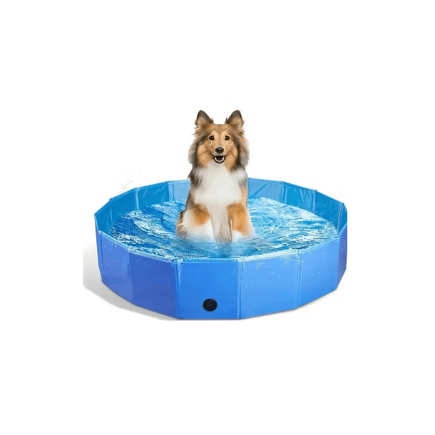 PISCINA PLEGABLE PARA PERRO 30X160 cm 