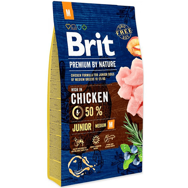 BRIT PREMIUM BY NATURE JUNIOR MEDIUM 15 KG 