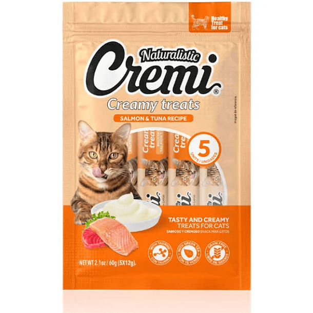 CREMI SALMON & ATUN 5 TUBOS 