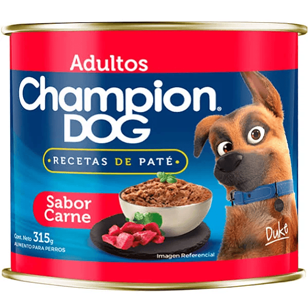 LATA CHAMPION DOG CARNE 315 G 