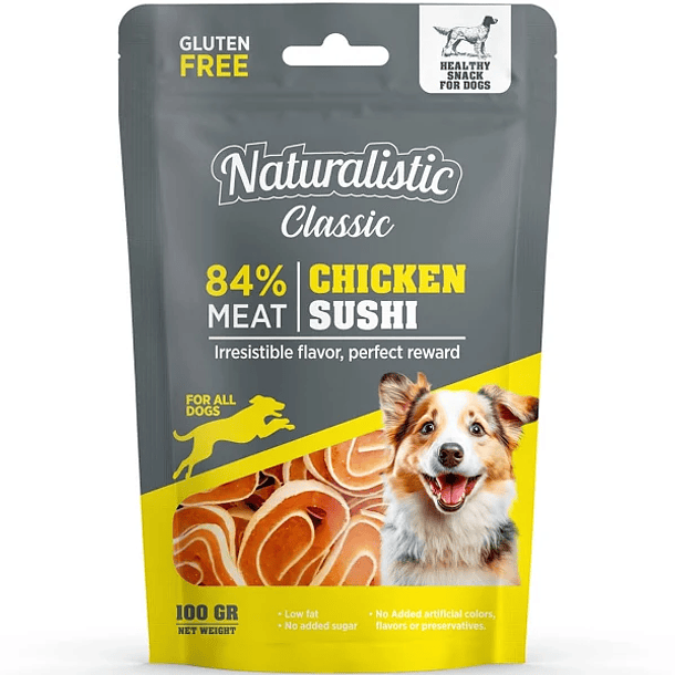 NATURALISTIC CHICKEN SUSHI 100 GR 