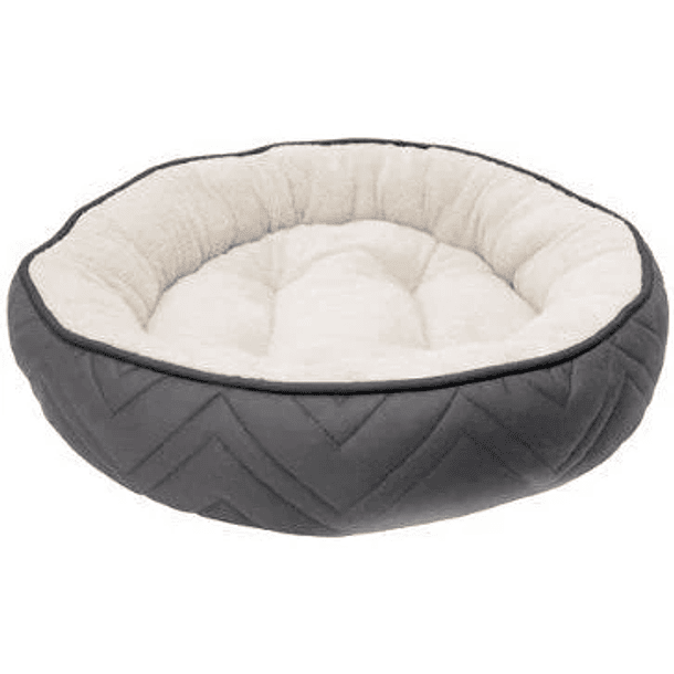 CAMA DREAMWELL REDONDA 56 CM BLANCO / GRIS 