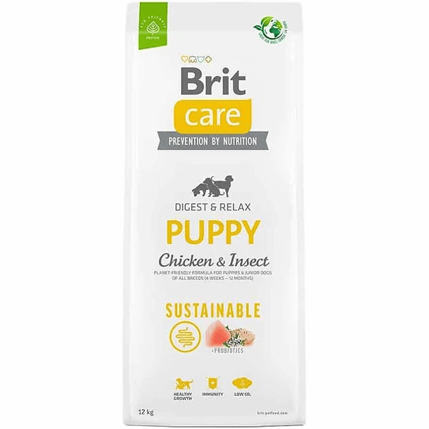 BRIT CARE CHICKEN & INSECT PUPPY 3 KG 