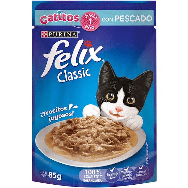 SOBRE FELIX GATITOS PESCADO 85 g 