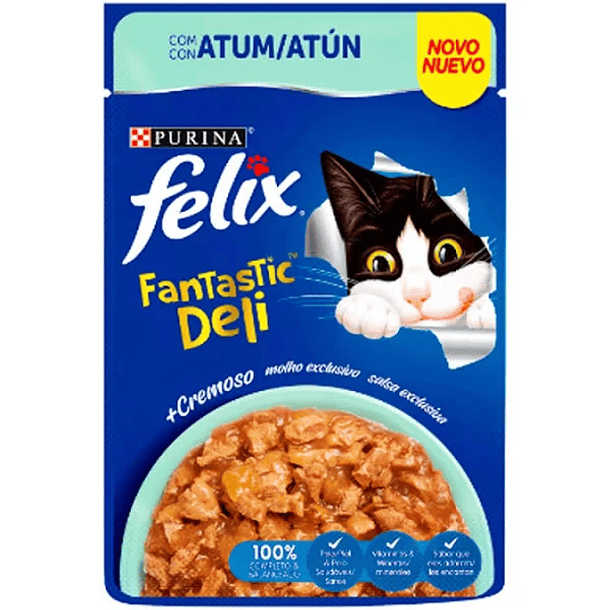 SOBRE FELIX FANTASTIC DELI ATUN 85 g 