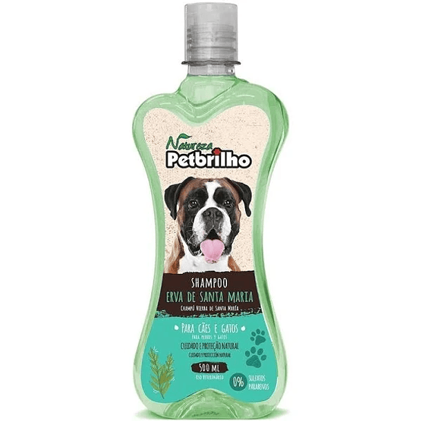 SHAMPOO PETBRILHO HIERVA DE SANTA MARIA 500 ml 