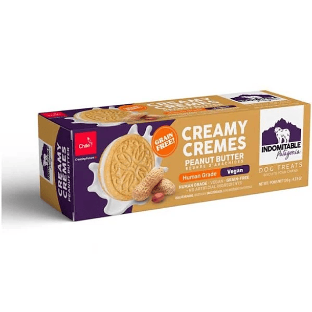 GALLETAS CREAMY CREMES GRAIN FREE MANTEQUILLA DE MANI 120 g 