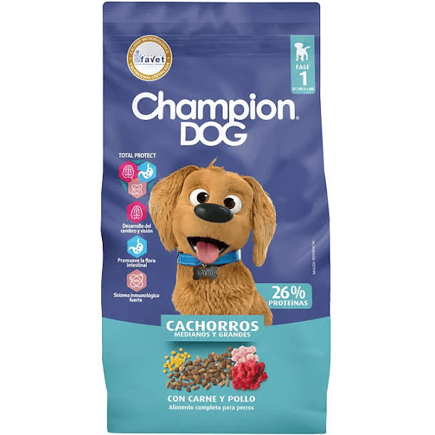 CHAMPION DOG CACHORRO 18 KG 