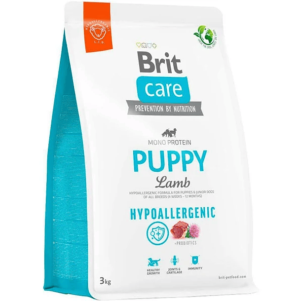 BRIT CARE PUPPY LAMB HYPOALLERGENIC 3 KG 