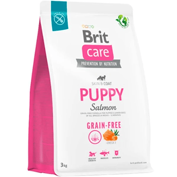 BRIT CARE GRAIN-FREE PUPPY SALMON 3 KG 