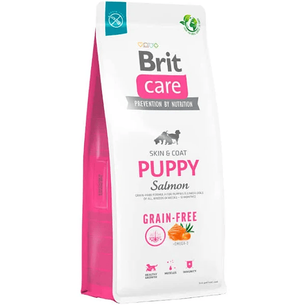 BRIT CARE DOG GRAIN-FREE PUPPY SALMON 12 KG 
