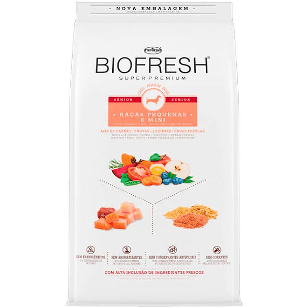 BIOFRESH SENIOR RAZA PEQUEÑA 3 KG 