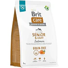 BRIT CARE SENIOR & LIGHT SALMON GRAIN FREE 3 KG 1