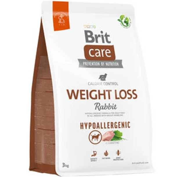 BRIT CARE WEIGHT LOSS RABBIT HYPOALLERGENIC 3 KG 