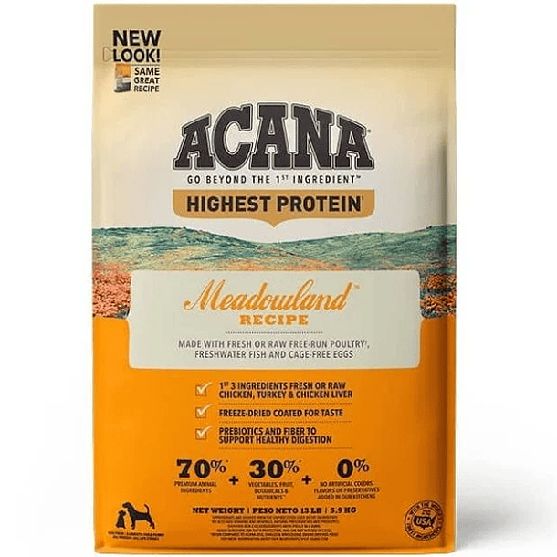 ACANA MEADOWLANDS DOG 11.35 KG 