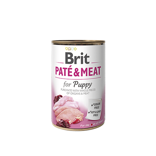LATA BRIT PATÉ & MEAT PUPPY 400 g 