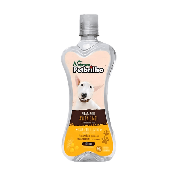 SHAMPOO PETBRILHO AVENA & MIEL 500 ml 