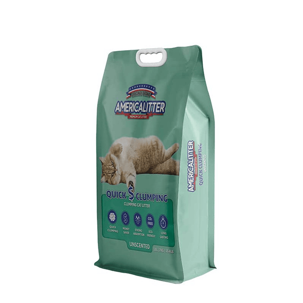 ARENA AMERICALITTER QUICK CLUMPING SIN AROMA 15 KG 