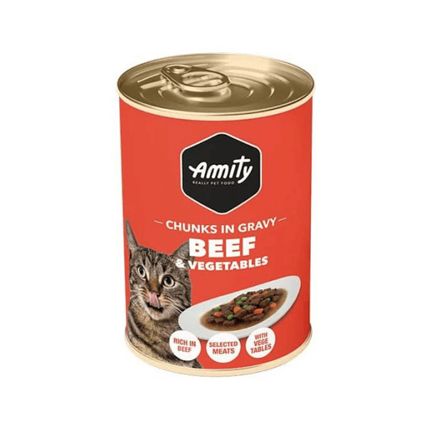 LATA AMITY CHUNKS BEEF & VEGETABLES CAT 415 g 
