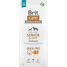 BRIT CARE SENIOR & LIGHT SALMON GRAIN FREE 3 KG 2