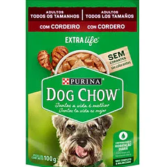 SOBRE DOG CHOW ADULTO CORDERO 100 g