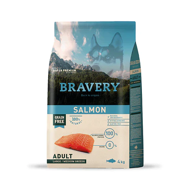 BRAVERY SALMON KITTEN 2 KG 