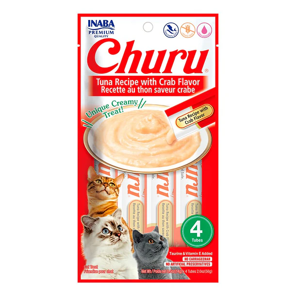 CHURU ATUN CANGREJO 4 TUBOS 